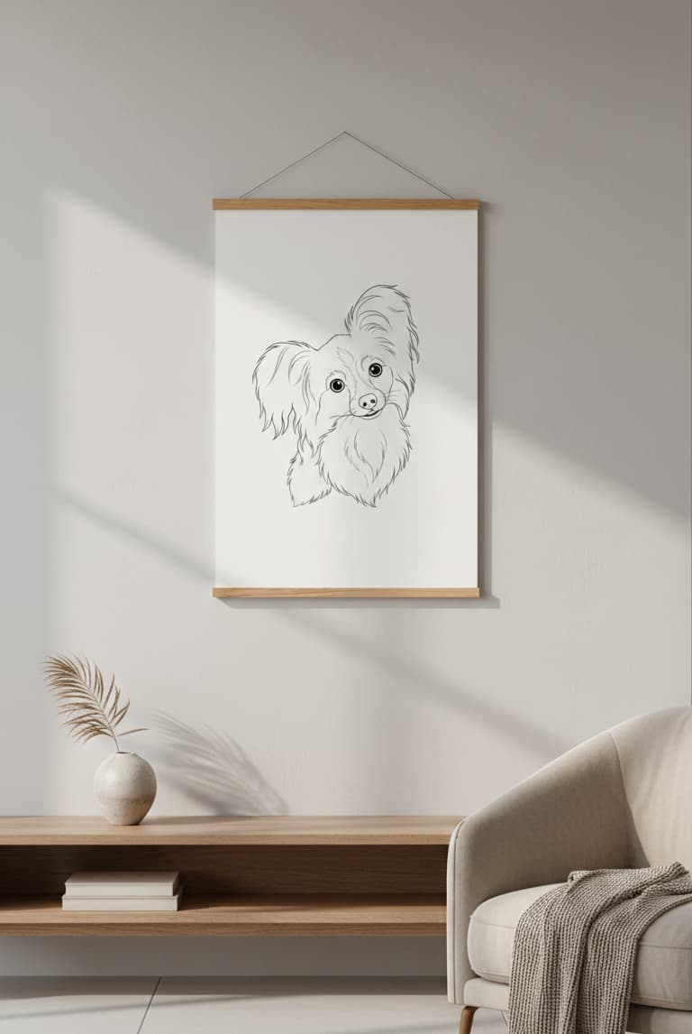 Outline sketch example