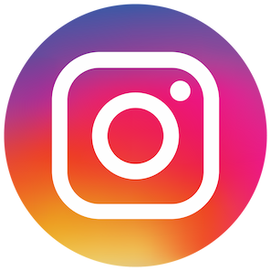 Instagram logo with link.